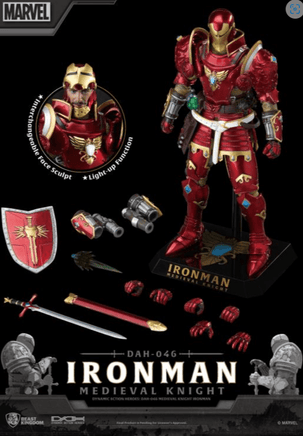 Medieval Knight Iron Man DAH-046 Dynamic 8-Ction Action Figure/ Beast Kingdom - Geekstationcollectibles