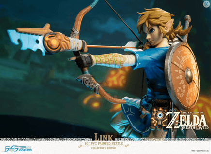 The Legend of Zelda: Breath of the Wild Link Collector's Edition Statue/ First 4 Figures - Geekstationcollectibles