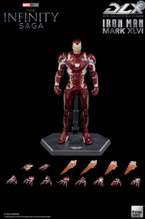 Avengers: Infinity Saga Iron Man Mark 46 DLX 1:12 Scale Action Figure/ Threezero - Geekstationcollectibles