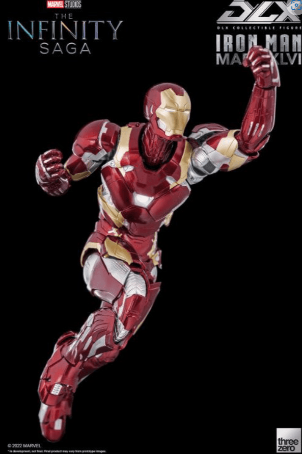 Avengers: Infinity Saga Iron Man Mark 46 DLX 1:12 Scale Action 