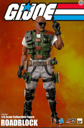 G,I. Joe Roadblock Figzero 1:6 Scale Action Figure/ Threezero - Geekstationcollectibles