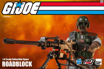 G,I. Joe Roadblock Figzero 1:6 Scale Action Figure/ Threezero - Geekstationcollectibles