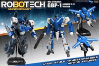 Robotech 30th Anniversary Max Sterling GBP-1J Heavy Armor Veritech Transformable Action Figure By Toynami - Geekstationcollectibles