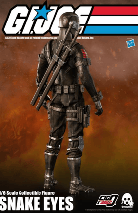G.I. Joe Snake Eyes 1:6 Scale Action Figure Bye Threezero - Geekstationcollectibles