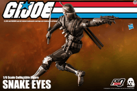 G.I. Joe Snake Eyes 1:6 Scale Action Figure Bye Threezero - Geekstationcollectibles