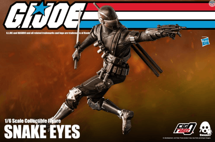 G.I. Joe Snake Eyes 1:6 Scale Action Figure Bye Threezero - Geekstationcollectibles