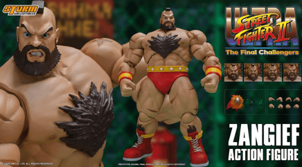 Ultimate Street Fighter II: The Final Challenger Zangief 1:12 Scale Action Figure Bye Storm Collectibles - Geekstationcollectibles